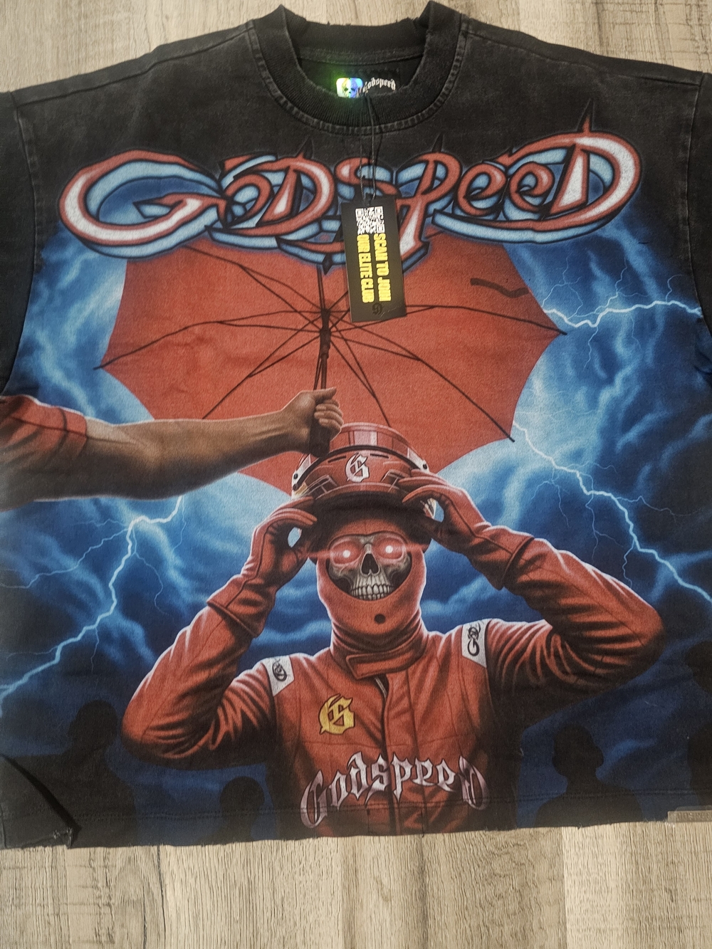 NWT Godspeed Rarity 348/444 Supreme Reign Shirt Size Small